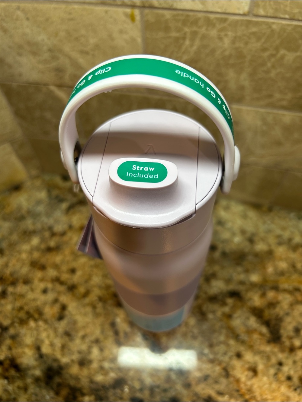 LARQ Bottle Swig Top in Luberon Lavender with a clip-and-go handle/filter New - Picture 4 of 7
